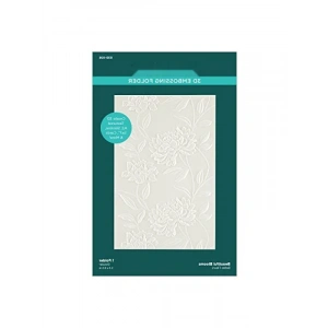 14 x 21,5 cm 3D Kabartma Klasörü - Beau Bloom Modeli