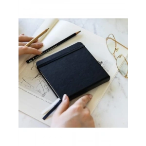 140 gr. Eskiz Defteri, 80 Yaprak, Sert Kapak, Siyah