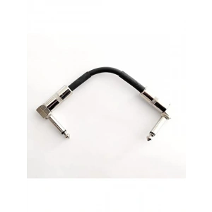 15 cm Siyah Metal Açılı Uçlu Pedal Ara Kablosu