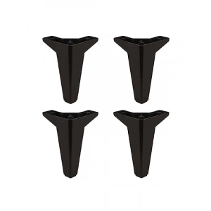 15 cm Siyah Plastik Koltuk Ayak Seti (4 ADET)