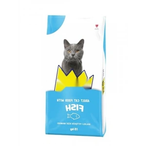 15 Kg Balıklı Kedi Maması - Zengin Minerallerle