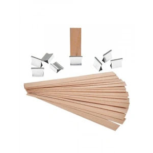 15li Ahşap Mum Fitili Seti