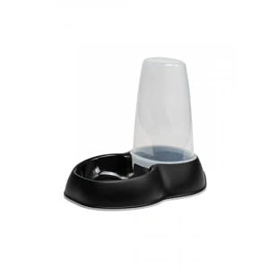 1,5 LT Kapasiteli Siyah Mama Kabı - Sıvı ve Katı Gıdalar için