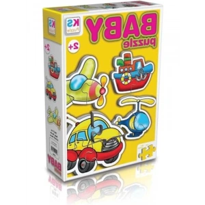 15 Parça Ulaşım Araçları Temalı Mini Puzzle Seti