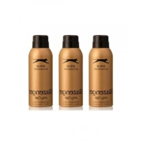 150 ml Erkek Deodorant Spray, 3 Adet Gold Aktif Sport Serisi