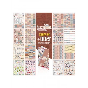 1500+ Adet Planlayıcı Çıkartma Seti