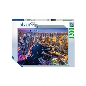 1500 Parça Dubai Temalı Puzzle Eğlenceli Set