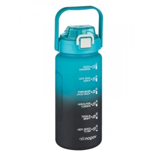 1500ml Kapasiteye Sahip Çift Renk Motivasyon Matarası