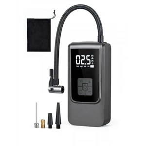 150Psi Şarjlı Oto Kompresör, LED Işıklı ve 6000mAh Kapasiteli