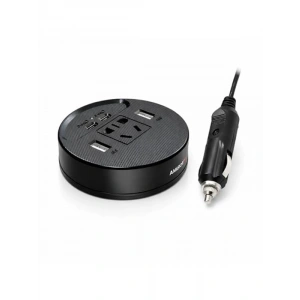 150W Araç Çakmaklık Soket Dönüştürücü, 2 USB ve 1 220V Çıkış