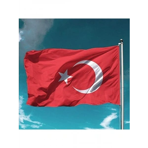 150x225 cm Türk Bayrağı, Alpaka Kumaş