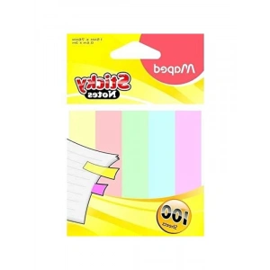 15x76 cm Yapışkanlı Not Kağıdı, 100 Yaprak