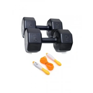 16 Kg Dambıl Seti ve Sayaçlı Atlama İpi