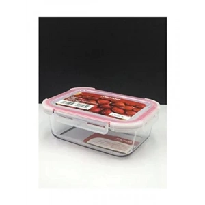 1800 cc Saklama Kabı, Kırmızı Renkli, T A Conta ile