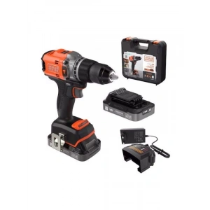 18V Kömürsüz Darbeli Matkap/Vidalama - 2 x 2.0Ah Batarya ile