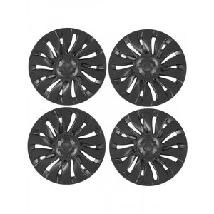 19 İnç Mat Siyah Jant Kapağı Seti
