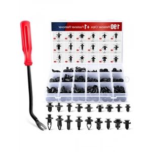 190 Adet Araba Tutucu Klips Seti - 18 Farklı Boy, Dayanıklı