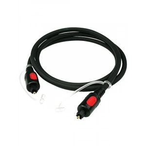 1m Uzunlukta High-End Siyah TOSLINK Optik Kablo