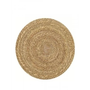2 Adet Hasır Yuvarlak Amerikan Servis Tabak Altlığı - 35 cm