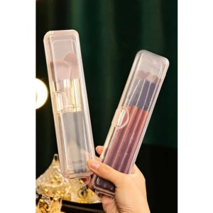 2 Adet Şeffaf Makyaj Organizeri Kutusu