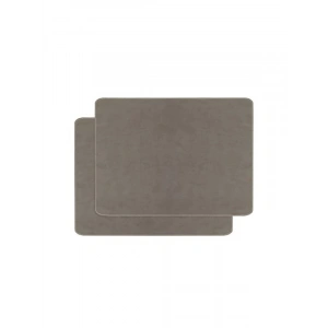 2li Deri Amerikan Servis, 40x30 cm, Gri