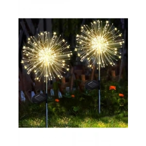 2li Güneş Enerjili Bahçe Aydınlatması - Solar Dekoratif Direk