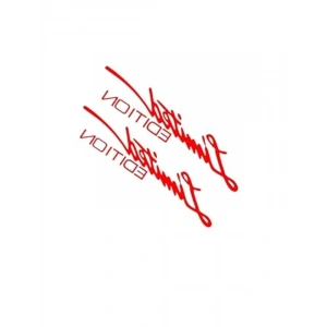 2li Limited Edition Yazılı Sticker, Tasarım Harikası