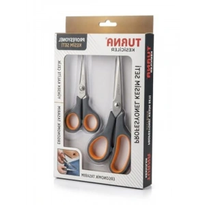 2li Makas Seti - 20 cm ve 15 cm Ofis ve Hobi Kullanımı için