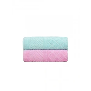 2li Pamuklu El Yüz Havlusu Seti - 50 x 90 cm