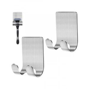 2Li Paslanmaz Çelik Banyo Jilet ve Traş Bıçağı Tutucu