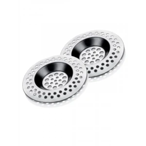 2li Pratik Lavabo Süzgeci Seti, Metalik, 8 cm