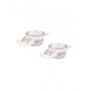 2li Şeffaf Küçük Boy Kelepçeli Mamalık