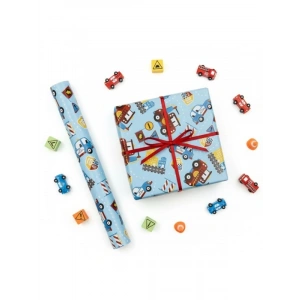 2li Set - 70x100 cm Eğlenceli Temalı Premium Hediye Paketleme Kağıdı