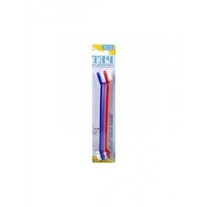 2li Set Kedi Köpek Diş Fırçası Uzun