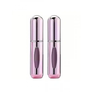 2li Set Taşınabilir Parfüm Şişesi, Cam Göstergeli