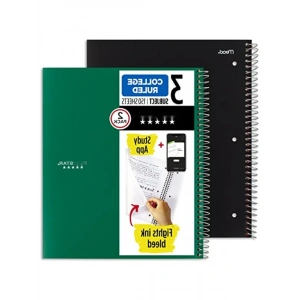 2li Spiral Defter Seti - Kolej Çizgili Kağıt