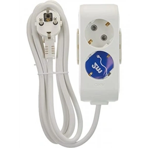 2li Topraklı Kablolu Çocuk Korumalı Priz - 2 Metre