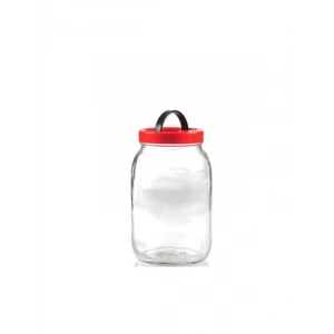 2 Litre Kapasiteli Cam Saklama Kavanozu, Turşu ve Bakliyat İçin