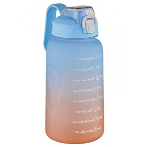 2 Litrelik Motivasyon Su Matarası - Pipetli/Pipetsiz