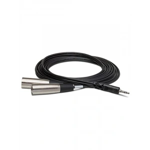 2 m Uzunlu 3.5 mm TRS - Dual XLR Stereo Kablo