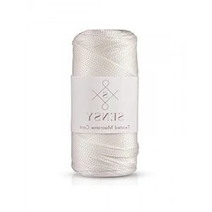 2 mm Kalınlığında 200 gr Polyester Makrome İpi, 230 m Uzunluğunda