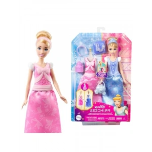 2si 1 Arada Cinderella Bebek Seti, Çıkarılabilir Aksesuarlarla Eğlenceli Oyun