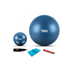 20+55 cm Pilates Topu, Pompa ve 2 Lastik Seti