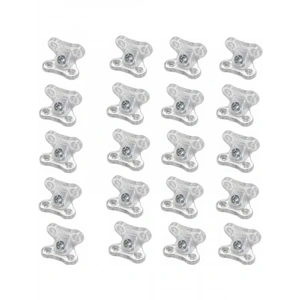 20 Adet Şeffaf Dayanıklı Mobilya Sabitleme Aparatı