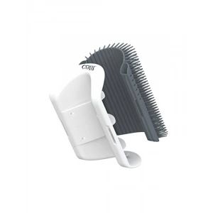 2.0 Kişisel Bakım Seti, kediler için masaj köşesi, gri, 1 adet (tekli paket)