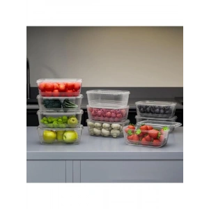 20li Buzluk Düzenleyici Saklama Kabı, Şeffaf ve Kapaklı