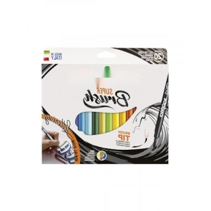 20li Canlı Renkli Keçeli Boya Kalemi Seti