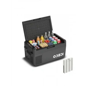 20 Litre Kapasiteli Kompresörlü Oto Buzdolabı, 12/24 Volt