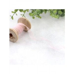 20 Metre Açık Pembe Organze Kurdele