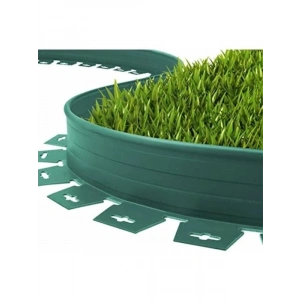 20 Metre Esnek Plastik Çim Sınırlayıcı Bordür, Yeşil
